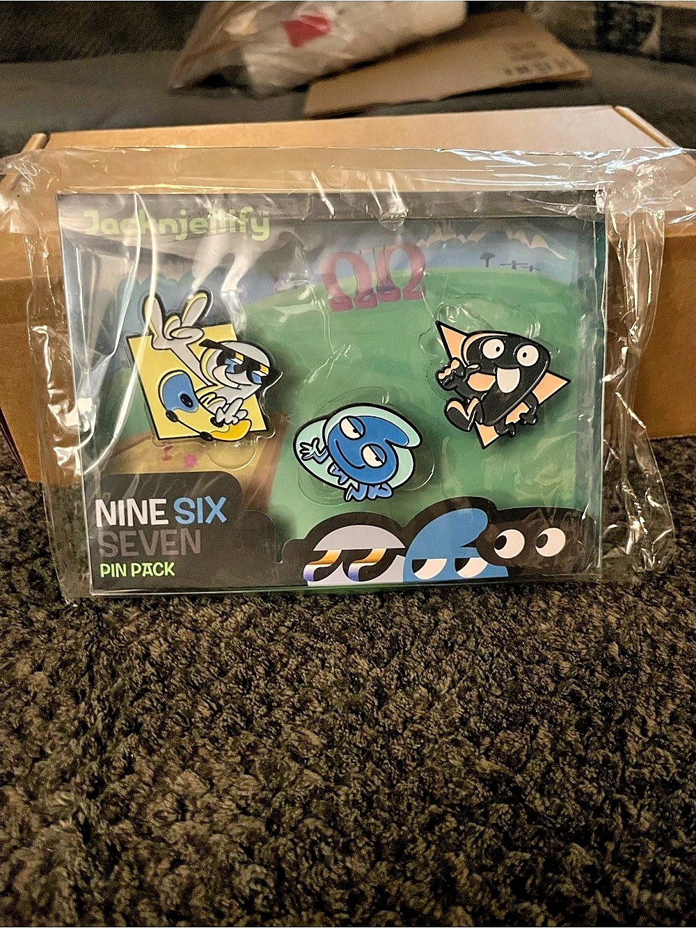 Junkie Nine Six Seven Pin Pack Green NWT
